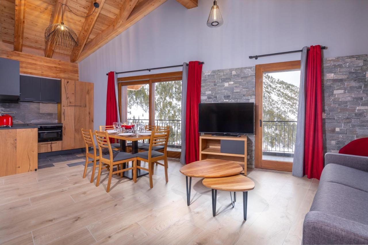 דירות Les Arcs  Le Hameau Des Oursons מראה חיצוני תמונה